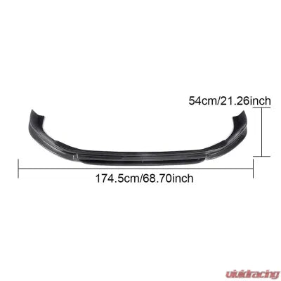 Vivid Racing VR-MK7-600 VR Aero Carbon Fiber Front Lip Spoiler Volkswagen Golf 7 MK7 R-Line 2014-2017