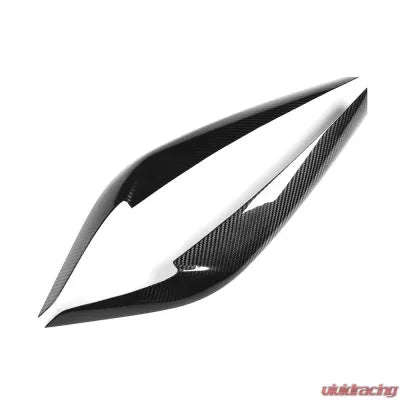 Vivid Racing VR-G30G31F90-EYEL VR Aero Carbon Fiber Front Headlight Eyebrow Eyelid for BMW M5 5 Series G30/G31 Base/M Sport Sedan Wagon 2017-2020