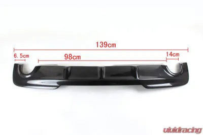 Vivid Racing VR-F10MT-615 VR Aero Carbon Fiber Rear Diffuser V2 BMW 5 Series F10 M-Tech