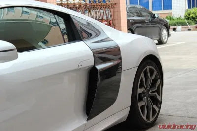Vivid Racing VR-R8-630 VR Aero Carbon Fiber Door Fender Side Blades Audi R8 V8 V10 2008-2015