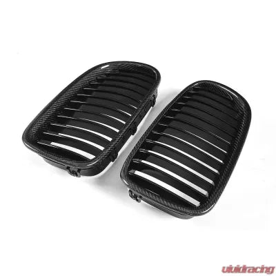 Vivid Racing VR-F10F18-GRILL-1 VR Aero Carbon Fiber+ABS Front Grill V2 BMW 5 Series F10 | F18