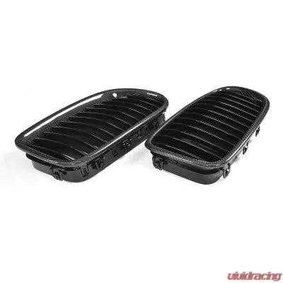 Vivid Racing VR-F10F18-GRILL-1 VR Aero Carbon Fiber+ABS Front Grill V2 BMW 5 Series F10 | F18