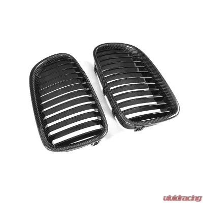 Vivid Racing VR-F10F18-GRILL-1 VR Aero Carbon Fiber+ABS Front Grill V2 BMW 5 Series F10 | F18
