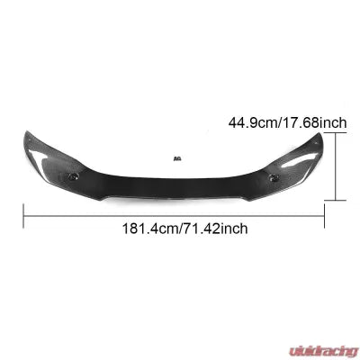Vivid Racing VR-X6M-601 VR Aero Carbon Fiber Front Lip BMW X6 F16 M Sport 2015-2019