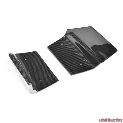 Vivid Racing VR-X6F16M-615 VR Aero Carbon Fiber Rear Bumper Splitters BMW X6 F16 M Sport Utility 2015-2019