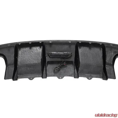 Vivid Racing VR-S4-611 VR Aero Carbon Fiber Rear Diffuser w/ LED light Audi S4 Sedan 2008-2012