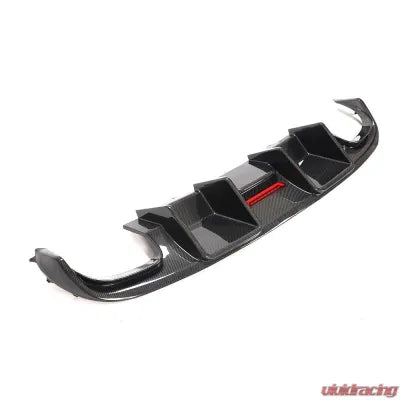 Vivid Racing VR-S4-611 VR Aero Carbon Fiber Rear Diffuser w/ LED light Audi S4 Sedan 2008-2012