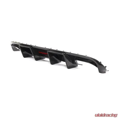 Vivid Racing VR-S4-611 VR Aero Carbon Fiber Rear Diffuser w/ LED light Audi S4 Sedan 2008-2012