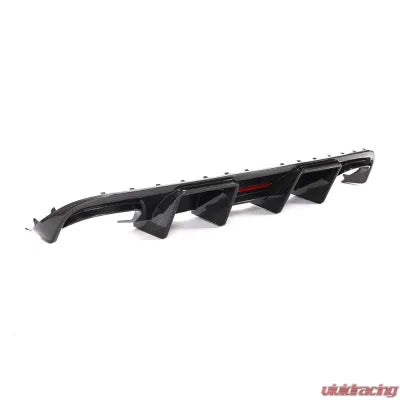 Vivid Racing VR-S4-611 VR Aero Carbon Fiber Rear Diffuser w/ LED light Audi S4 Sedan 2008-2012
