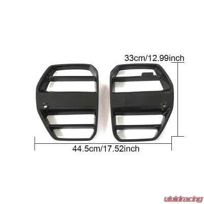 Vivid Racing VR-M3M4-GRILL-5 VR Aero Carbon Fiber Front Kidney Grill V2 BMW M3 G80 | M4 G82 G83