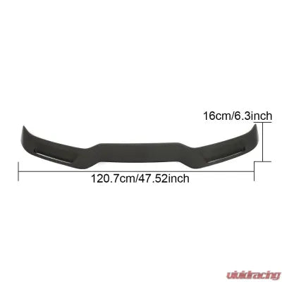 Vivid Racing VR-M4G22G82-612 VR Aero Carbon Fiber Rear Trunk Spoiler V2 BMW M4 G82 | 4 Series G22 Coupe 2021-2024