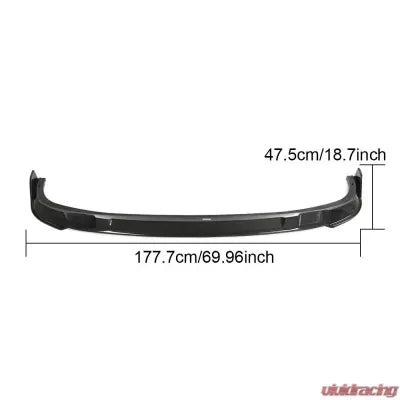 Vivid Racing VR-G20-603 VR Aero Carbon Fiber Front Lip Spoiler BMW 3 Series G20 2019-2024
