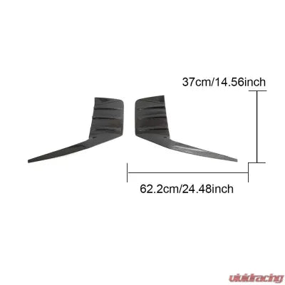 Vivid Racing VR-G87M2-603 VR Aero Carbon Fiber Rear Bumper Vents V2 BMW M2 G87