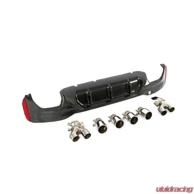 Vivid Racing VR-G30G540-610 VR Aero Carbon Fiber Rear Diffuser for M Package BMW 5 Series G30 M Sport Sedan 2017-2020