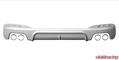 Vivid Racing VR-G30MSPORT-610 VR Aero Carbon Fiber Rear Diffuser V1 BMW 5 Series G30 M Sport Sedan 2017-2020