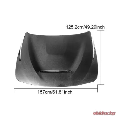 Vivid Racing VR-F30F35F32-626 VR Aero Carbon Fiber Vented Hoods BMW 3-Series F30 F35 F32 2012-2019