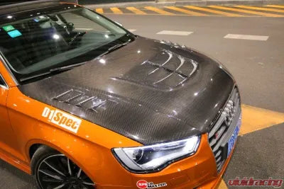 Vivid Racing VR-A3S3-644 VR Aero Carbon Fiber Hood V1 Audi A3 | S3 S-Line 2014-2016