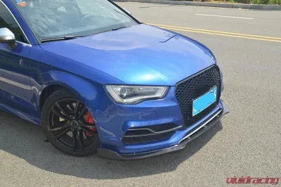 Vivid Racing VR-A3S3-646 VR Aero Carbon Fiber Front Lip Spoiler Audi A3 | S3 S-Line 2014-2016