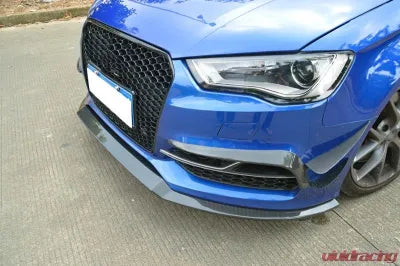 Vivid Racing VR-A3-650 VR Aero Carbon Fiber Front Bumper Vents Audi A3 S-Line 2014-2016