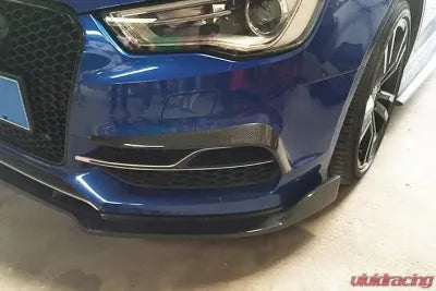 Vivid Racing VR-A3-650 VR Aero Carbon Fiber Front Bumper Vents Audi A3 S-Line 2014-2016