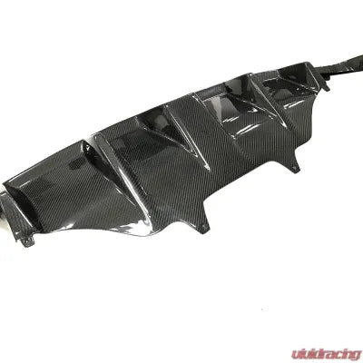 Vivid Racing VR-MACAN-610 VR Aero Carbon Fiber Rear Diffuser w/ LED Porsche Macan 2014-2020