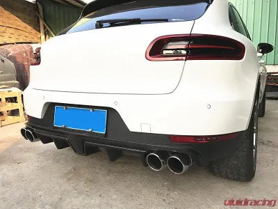 Vivid Racing VR-MACAN-611 VR Aero Carbon Fiber Rear Diffuser Karatec Style Porsche Macan 2014-2020