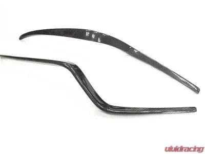 Vivid Racing VR-MACAN-600 VR Aero Carbon Fiber Front Bumper Canards Porsche Macan 2014-2017