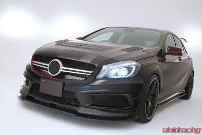 Vivid Racing VR-W176-600 VR Aero Carbon Fiber Front Lip Spoiler Mercedes A Class W176 A200 | A250 Sport | A45 AMG 2013-2015