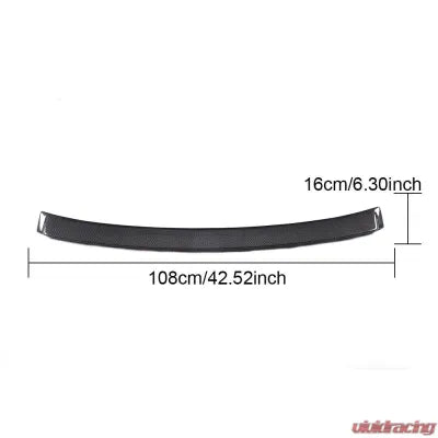 Vivid Racing VR-A3-677 VR Aero Carbon Fiber Roof Spoiler Audi A3 Base Sedan 2014-2019