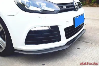 Vivid Racing VR-MK6-602 VR Aero Carbon Fiber Front Lip Volkswagen Golf MK6 R20 2010-2014