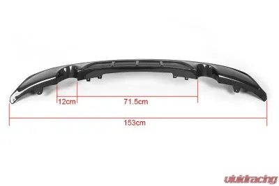 Vivid Racing VR-M235i-610 VR Aero Carbon Fiber Rear Diffuser BMW 228i | M235i F22 2014-2019