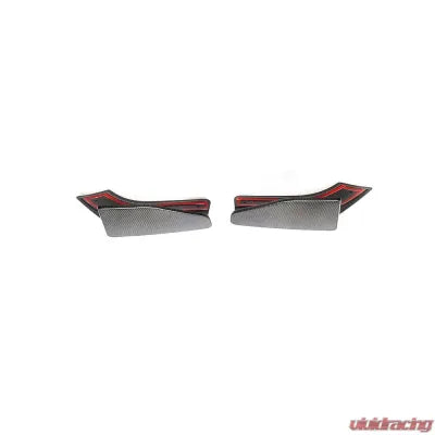 Vivid Racing VR-X5MS-615 VR Aero Carbon Fiber Rear Bumper Splitters BMW X5 M Sport 2014-2018