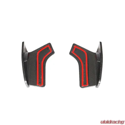 Vivid Racing VR-X5MS-615 VR Aero Carbon Fiber Rear Bumper Splitters BMW X5 M Sport 2014-2018