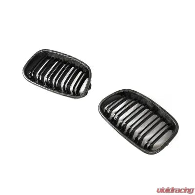 Vivid Racing VR-F20-GRILL VR Aero Carbon Fiber Gloss Black Grill M Style BMW F20 2012-2014