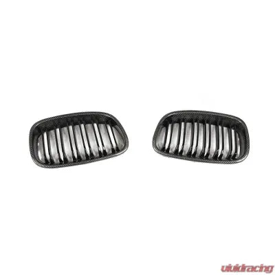 Vivid Racing VR-F20-GRILL VR Aero Carbon Fiber Gloss Black Grill M Style BMW F20 2012-2014