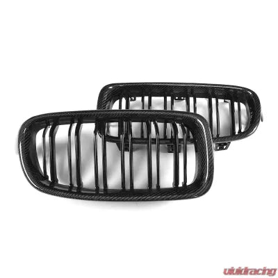 Vivid Racing VR-F30F35-GRILL-1 VR Aero Carbon Fiber+ABS Front Grill BMW 3 Series F30 F35