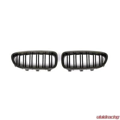 Vivid Racing VR-F10F18-GRILL-2 VR Aero Carbon Fiber+ABS Front Grill V3 BMW 5 Series F10 | F18