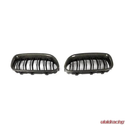 Vivid Racing VR-F10F18-GRILL-2 VR Aero Carbon Fiber+ABS Front Grill V3 BMW 5 Series F10 | F18