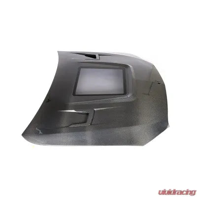 Vivid Racing VR-C43-626 VR Aero Carbon Fiber Hood with Clear Engine Center Mercedes C43 AMG Coupe W205 2015-2019