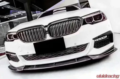 Vivid Racing VR-G30MSPORT-600 VR Aero Carbon Fiber Front Lip Spoiler BMW 5 Series G30 M Sport Sedan 2017-2020