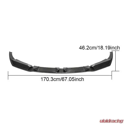 Vivid Racing VR-F97-600 VR Aero Carbon Fiber Front Lip Spoiler V1 BMW X3 M | X4 M 2019-2021