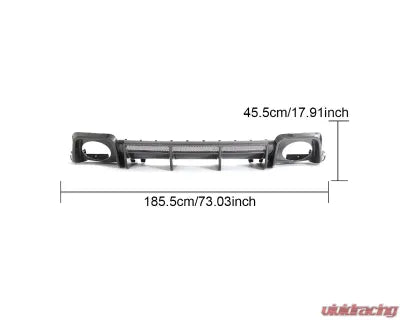 Vivid Racing VR-R8V10-610 VR Aero Carbon Fiber Rear Diffuser Audi R8 V10 2023+