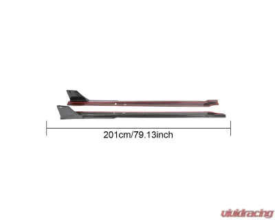 Vivid Racing VR-G87M2-DCF-631JC VR Aero Carbon Fiber Pre-Preg Side Skirts BMW M2 G87