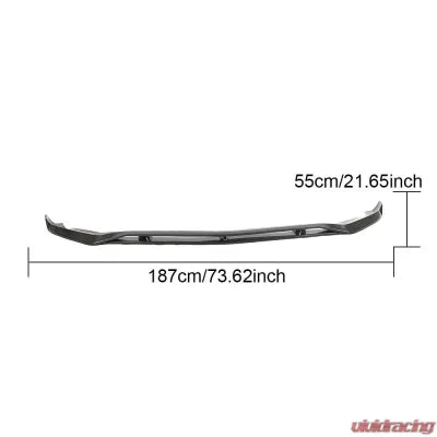 Vivid Racing VR-63AMG-600 VR Aero Carbon Fiber Front Lip Spoiler Mercedes GLE63 AMG W292 2015-2019