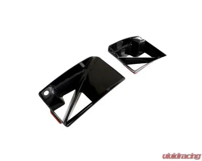 Vivid Racing VR-G87M2-DCF-650 VR Aero Carbon Fiber Front Bumper Side Air Ducts V1 BMW M2 G87