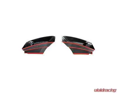 Vivid Racing VR-G87M2-DCF-650 VR Aero Carbon Fiber Front Bumper Side Air Ducts V1 BMW M2 G87