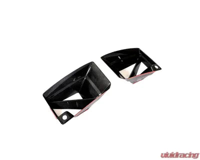 Vivid Racing VR-G87M2-DCF-650 VR Aero Carbon Fiber Front Bumper Side Air Ducts V1 BMW M2 G87