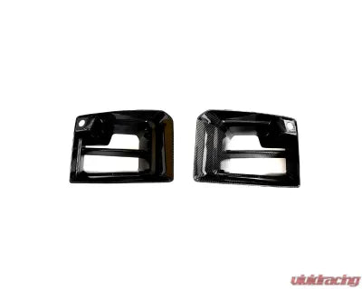 Vivid Racing VR-G87M2-DCF-651 VR Aero Carbon Fiber Front Bumper Side Air Ducts V2 BMW M2 G87
