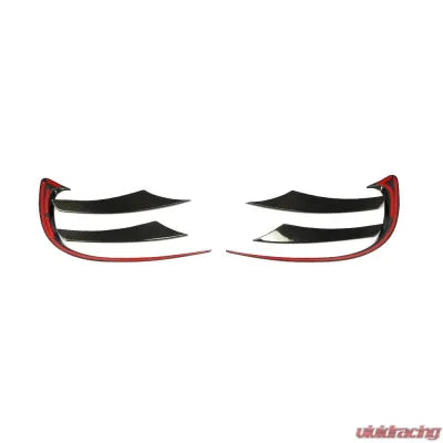 Vivid Racing VR-CLS-601 VR Aero Carbon Fiber Front Bumper Canards Mercedes CLS Class C257 Sport Sedan 2018-2020