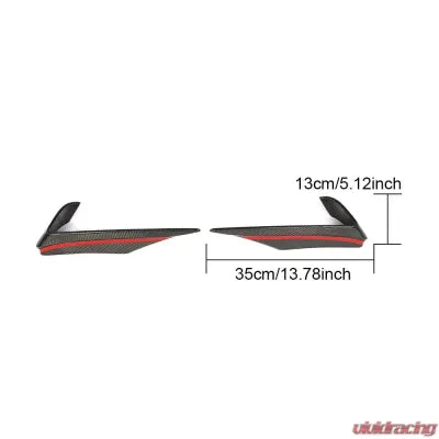 Vivid Racing VR-SLSAMG-FOGC VR Aero Carbon Fiber Front Bumper Fog Lamp Trims Mercedes SLS AMG 2010-2013